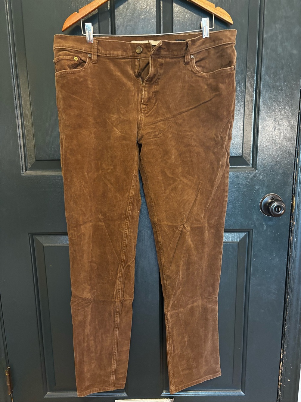 Banana Republic Men's Corduroy Pants in Chocolate Brown